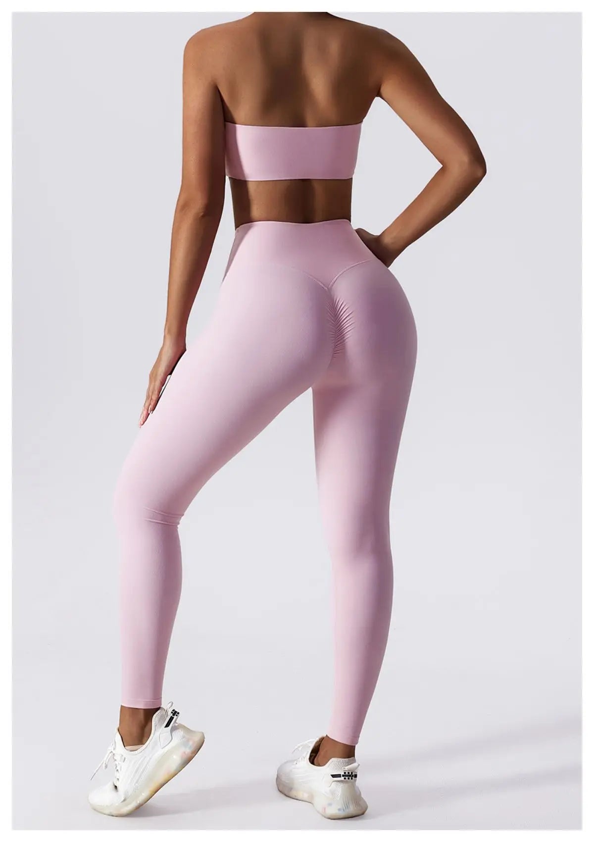 Strapless Sports Bra Gym Top Women Quick-Drying Yoga Clothes Women Tube Top Fitness Chest Wrap Underwear Workout Bra Female